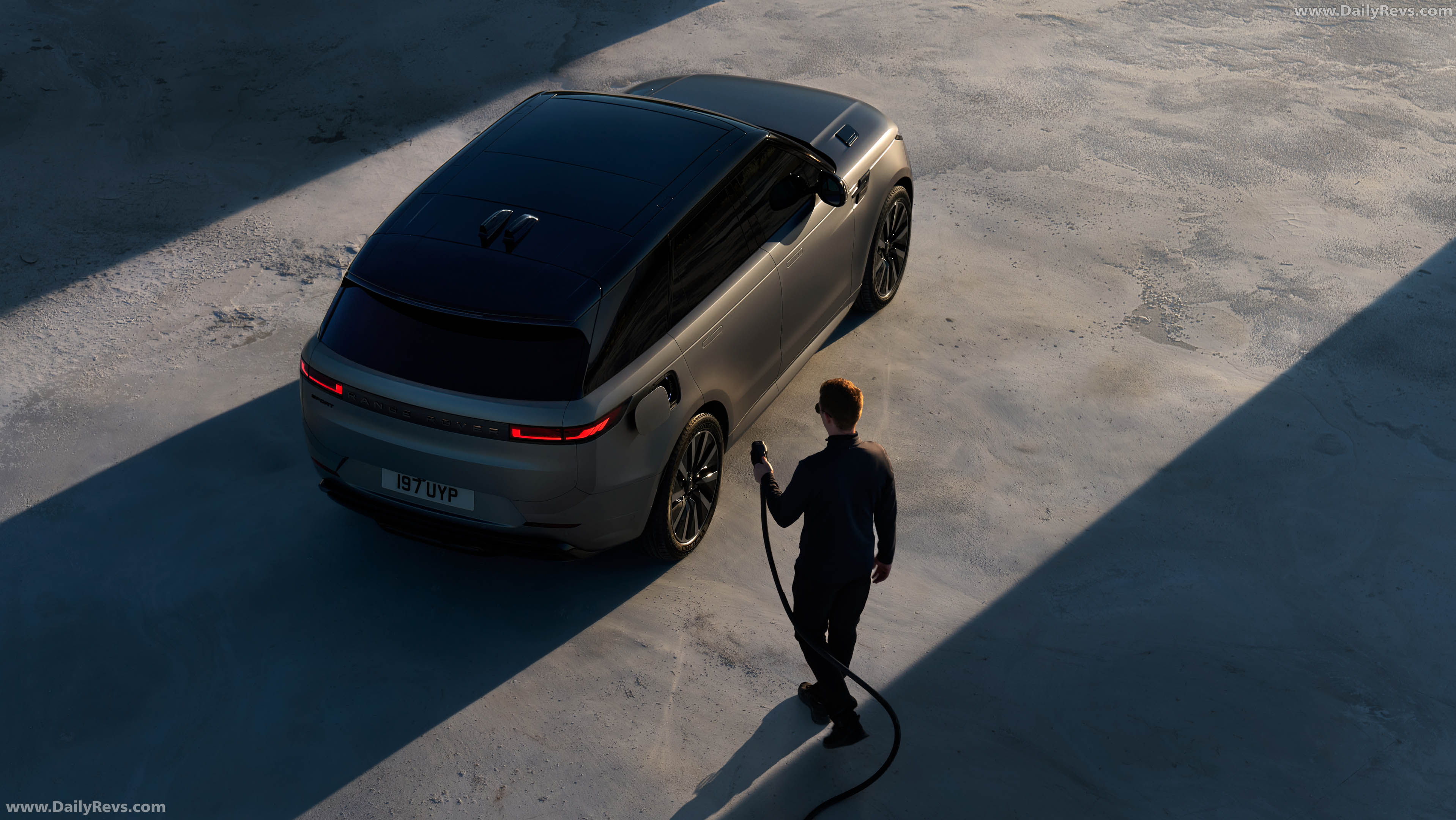 2027 Land Rover Range Rover Sport Electric Top View
